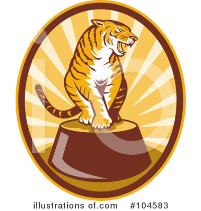 Tiger Clipart #104583 by patrimonio