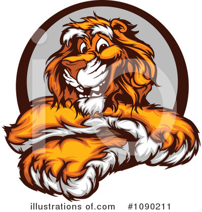 Tiger Clipart #1090211 by Chromaco