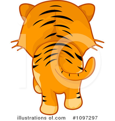 Royalty-Free (RF) Tiger Clipart Illustration by BNP Design Studio - Stock Sample #1097297