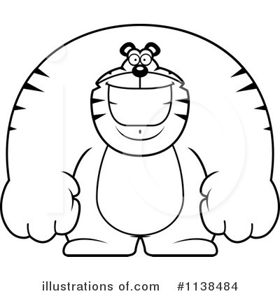 Royalty-Free (RF) Tiger Clipart Illustration by Cory Thoman - Stock Sample #1138484