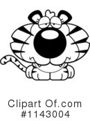 Tiger Clipart #1143004 by Cory Thoman