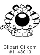 Tiger Clipart #1143010 by Cory Thoman