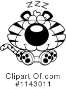 Tiger Clipart #1143011 by Cory Thoman