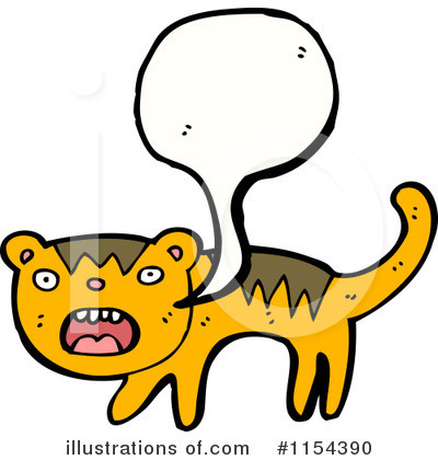 Tiger Clipart #1154390 by lineartestpilot