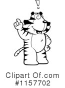 Tiger Clipart #1157702 by Cory Thoman