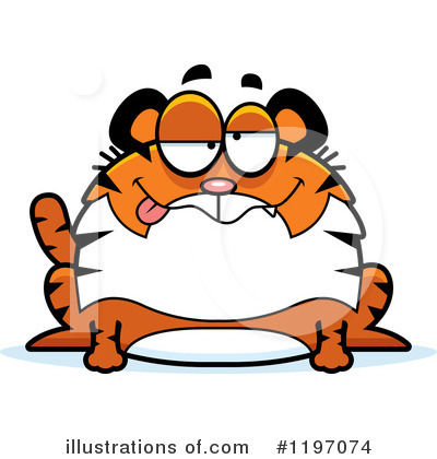 Royalty-Free (RF) Tiger Clipart Illustration by Cory Thoman - Stock Sample #1197074