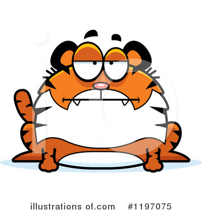 Royalty-Free (RF) Tiger Clipart Illustration by Cory Thoman - Stock Sample #1197075