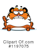 Tiger Clipart #1197075 by Cory Thoman