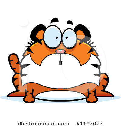 Royalty-Free (RF) Tiger Clipart Illustration by Cory Thoman - Stock Sample #1197077