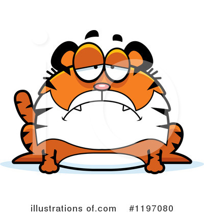 Royalty-Free (RF) Tiger Clipart Illustration by Cory Thoman - Stock Sample #1197080