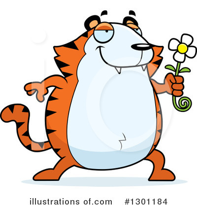 Royalty-Free (RF) Tiger Clipart Illustration by Cory Thoman - Stock Sample #1301184