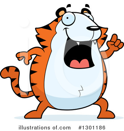 Royalty-Free (RF) Tiger Clipart Illustration by Cory Thoman - Stock Sample #1301186