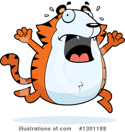 Royalty-Free (RF) Tiger Clipart Illustration by Cory Thoman - Stock Sample #1301188