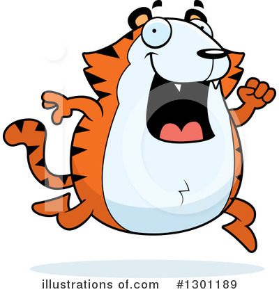 Royalty-Free (RF) Tiger Clipart Illustration by Cory Thoman - Stock Sample #1301189