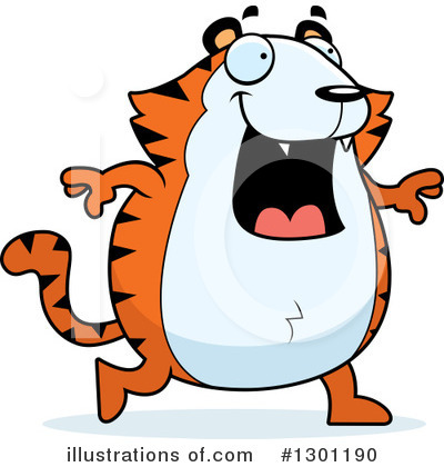 Royalty-Free (RF) Tiger Clipart Illustration by Cory Thoman - Stock Sample #1301190