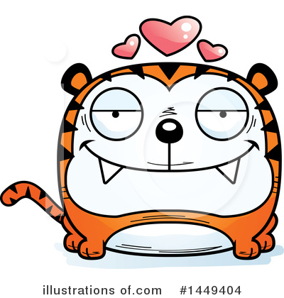 Royalty-Free (RF) Tiger Clipart Illustration by Cory Thoman - Stock Sample #1449404