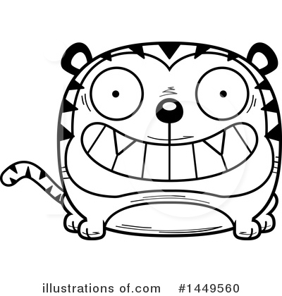 Royalty-Free (RF) Tiger Clipart Illustration by Cory Thoman - Stock Sample #1449560