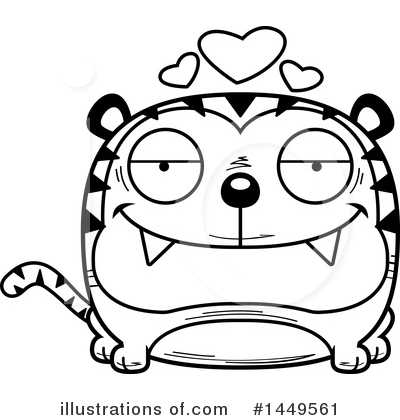 Royalty-Free (RF) Tiger Clipart Illustration by Cory Thoman - Stock Sample #1449561