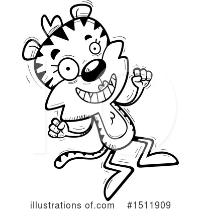 Royalty-Free (RF) Tiger Clipart Illustration by Cory Thoman - Stock Sample #1511909