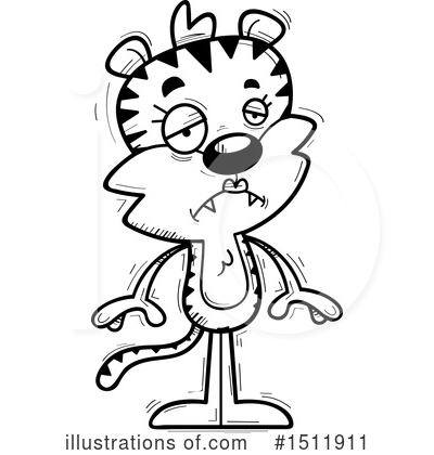 Royalty-Free (RF) Tiger Clipart Illustration by Cory Thoman - Stock Sample #1511911