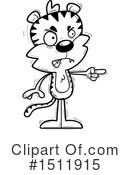 Tiger Clipart #1511915 by Cory Thoman