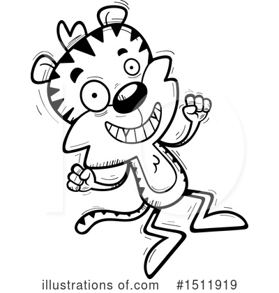 Royalty-Free (RF) Tiger Clipart Illustration by Cory Thoman - Stock Sample #1511919