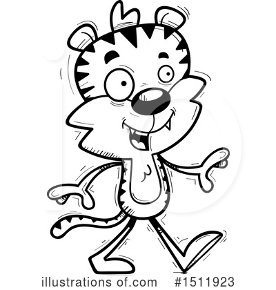 Royalty-Free (RF) Tiger Clipart Illustration by Cory Thoman - Stock Sample #1511923