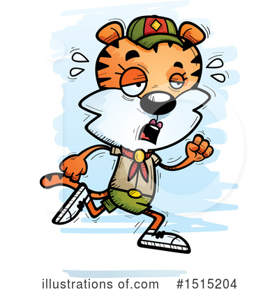 Royalty-Free (RF) Tiger Clipart Illustration by Cory Thoman - Stock Sample #1515204