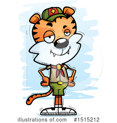 Tigers Clipart #1515212 by Cory Thoman