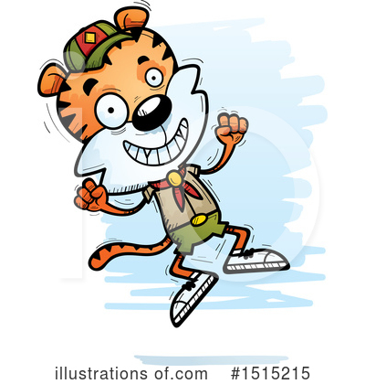 Royalty-Free (RF) Tiger Clipart Illustration by Cory Thoman - Stock Sample #1515215