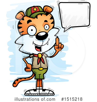 Tigers Clipart #1515218 by Cory Thoman