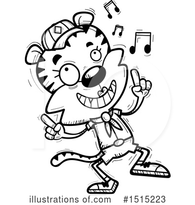 Royalty-Free (RF) Tiger Clipart Illustration by Cory Thoman - Stock Sample #1515223