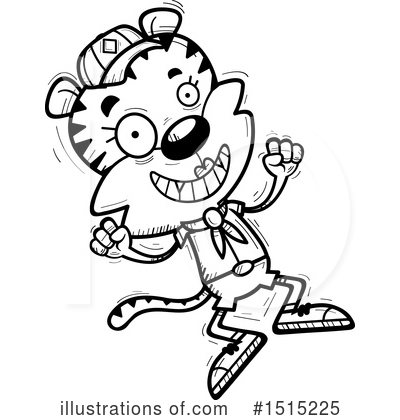Royalty-Free (RF) Tiger Clipart Illustration by Cory Thoman - Stock Sample #1515225