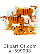 Tiger Clipart #1599998 by BNP Design Studio