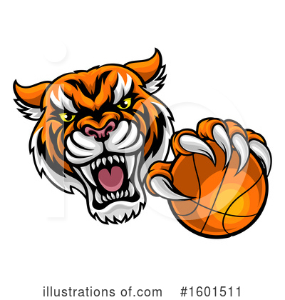 Royalty-Free (RF) Tiger Clipart Illustration by AtStockIllustration - Stock Sample #1601511