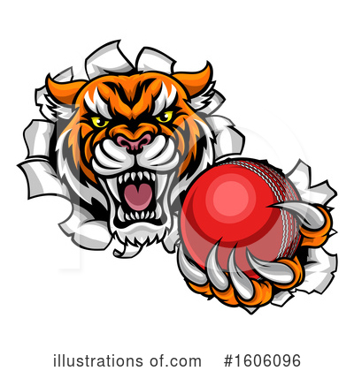 Royalty-Free (RF) Tiger Clipart Illustration by AtStockIllustration - Stock Sample #1606096
