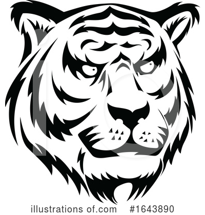Tiger Clipart #1643890 by Morphart Creations