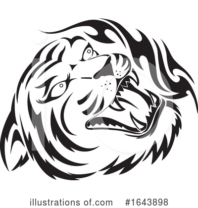 Royalty-Free (RF) Tiger Clipart Illustration by Morphart Creations - Stock Sample #1643898