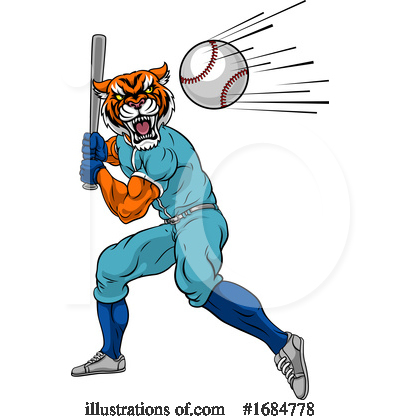 Royalty-Free (RF) Tiger Clipart Illustration by AtStockIllustration - Stock Sample #1684778