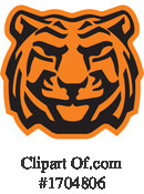 Tiger Clipart #1704806 by Vector Tradition SM