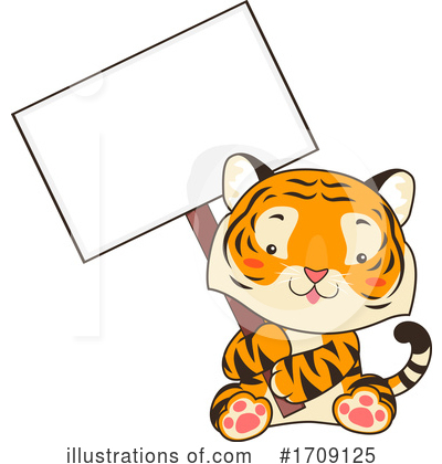 Tiger Clipart #1709125 by BNP Design Studio