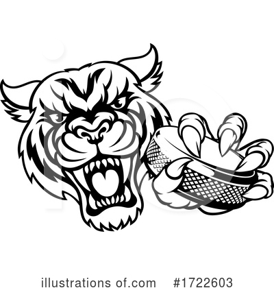 Royalty-Free (RF) Tiger Clipart Illustration by AtStockIllustration - Stock Sample #1722603