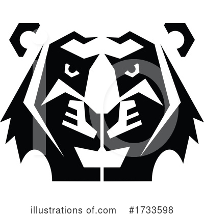 Royalty-Free (RF) Tiger Clipart Illustration by Vector Tradition SM - Stock Sample #1733598