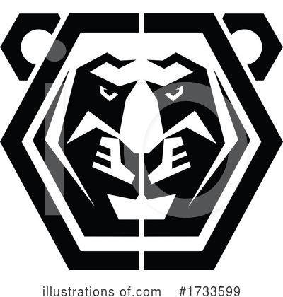 Royalty-Free (RF) Tiger Clipart Illustration by Vector Tradition SM - Stock Sample #1733599