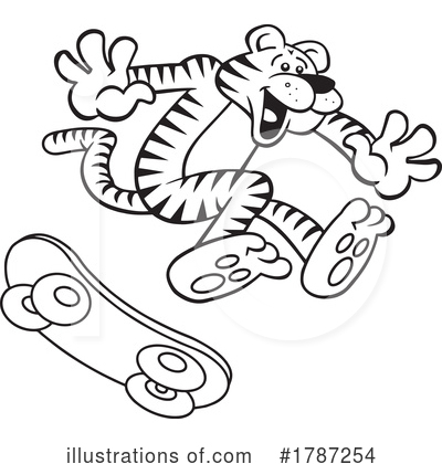 Tigers Clipart #1787254 by Johnny Sajem