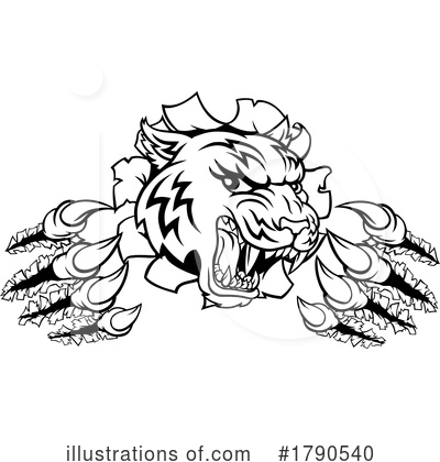 Royalty-Free (RF) Tiger Clipart Illustration by AtStockIllustration - Stock Sample #1790540