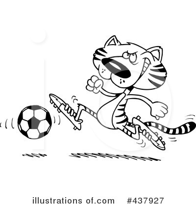 Tiger Clipart #437927 by toonaday