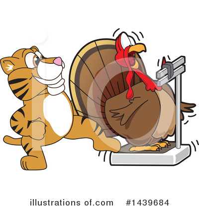 Turkey Bird Clipart #1439684 by Mascot Junction