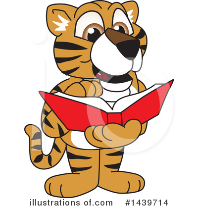 Royalty-Free (RF) Tiger Cub Mascot Clipart Illustration by Mascot Junction - Stock Sample #1439714