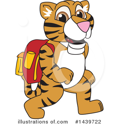 Royalty-Free (RF) Tiger Cub Mascot Clipart Illustration by Mascot Junction - Stock Sample #1439722